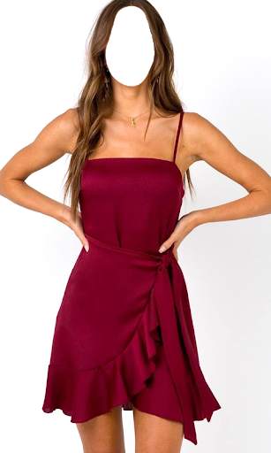 Women mini dress Photo Suit screenshot 9