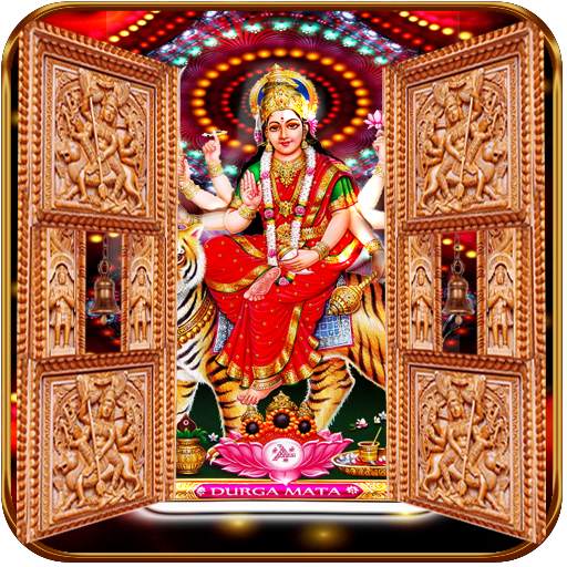 Durga Mata Temple Doors Lock 2.0