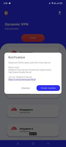 Dynamic VPN screenshot 2