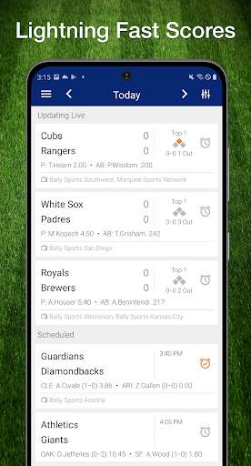 Baseball MLB Live Scores screenshot 1