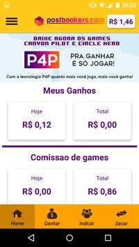 Postbookers Ganhar Dinheiro 3 تصوير الشاشة