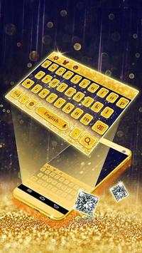 Keyboard mewah emas screenshot 1