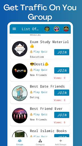 Join Active Social Group links screenshot 4