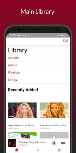 IOS Music App screenshot 2