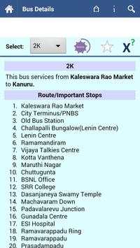 Vijayawada Bus Info screenshot 2