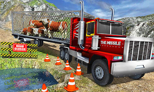 Farm Animal Truck Driver Game screenshot 3