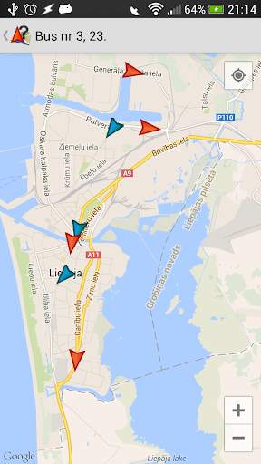 Where's my bus (Liepaja) screenshot 2