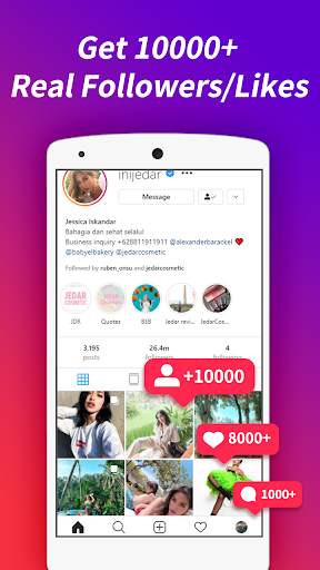Real Followers&Like for instag screenshot 2