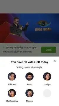 BB Vote App screenshot 3