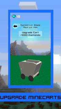 Minecart Minecraft Racer Adventures screenshot 4