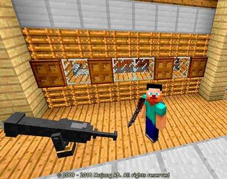 Weapon Minecraft PE Addon screenshot 3