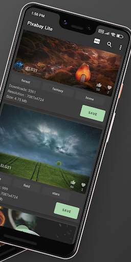 Pixabay Lite (quick wallpaper) screenshot 2