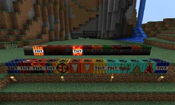 Too Much TNT MOD for MCPE 2 تصوير الشاشة