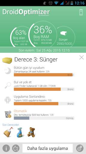 Droid Optimizer screenshot 3
