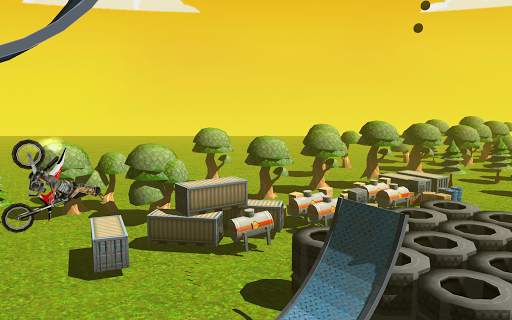 Tappy Bike Flight X Games screenshot 5