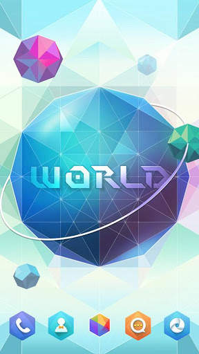World GO Launcher Theme screenshot 1