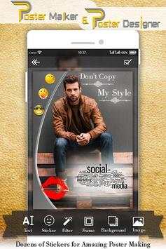 Poster Maker & Poster Designer 4 تصوير الشاشة