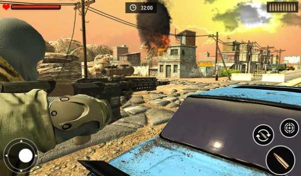 Desert Sniper Fire - Free Shooting Game screenshot 11