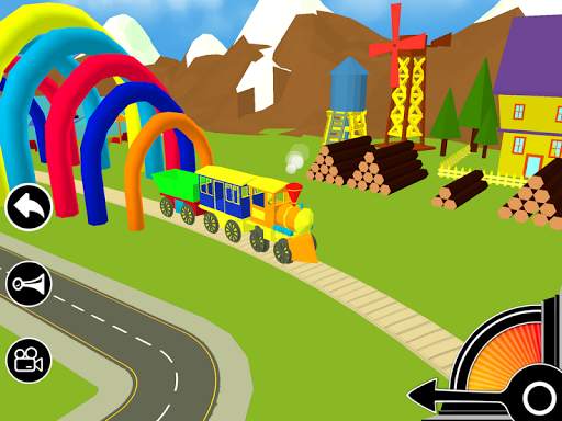 3D Fun Learning Toy Train Game For Kids & Toddlers screenshot 7