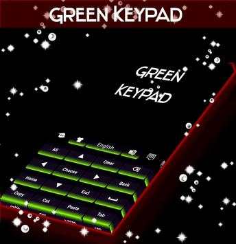 Green Keypad Theme for Android screenshot 4