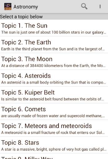 Astronomy, Amazing Space Facts screenshot 3