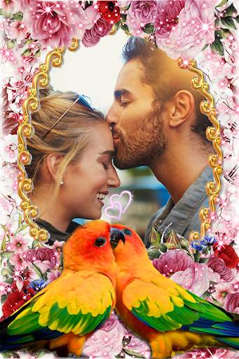 Love Bird Photo Frames स्क्रीनशॉट 5