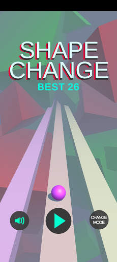 Rush Ball The Rail Rush | Change Shape Catch Up!!! screenshot 1