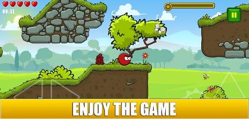 Spike bounce ball 2:jump, roll screenshot 1