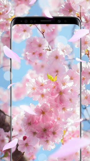 Spring Flowers Live Wallpaper Themes screenshot 3