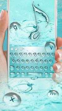 Water Keyboard Theme screenshot 1