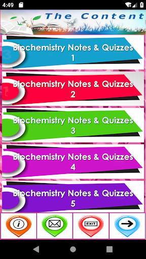 Biochemistry for self Learning - Exam Review  Free screenshot 1
