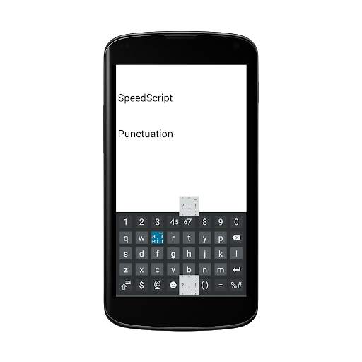 SpeedScript Keyboard free screenshot 2