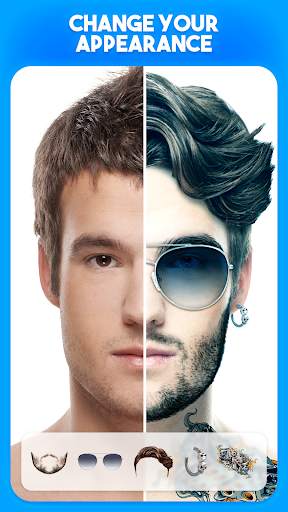 Men Hairstyles Photo Editor screenshot 2