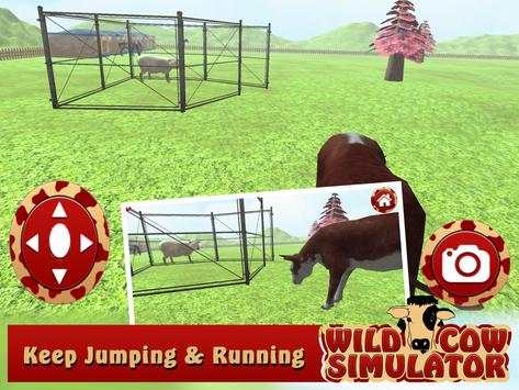 Wild Cow Simulator 3D Game screenshot 7