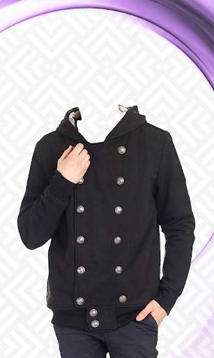 Men Sweatshirt Photo Suit 4 تصوير الشاشة