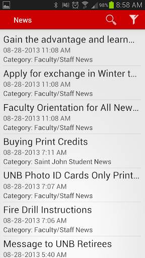 UNB screenshot 2