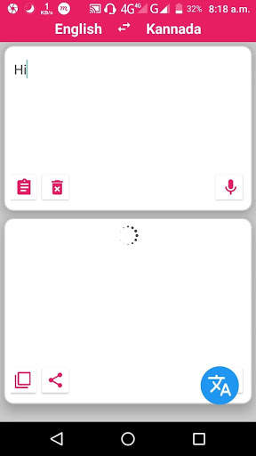 Kannada to English translator app screenshot 2