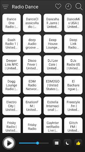 Dance Radio Stations Online - Dance FM AM Music screenshot 1