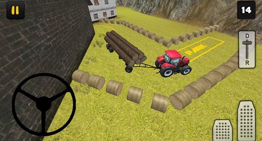 Tractor Simulator 3D: Extreme Log Transport screenshot 2