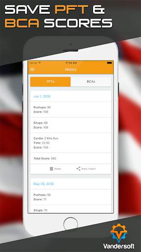 Army PRT - U.S. Army APFT Calculator screenshot 4