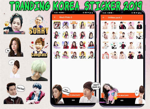 Korean Sticker KPop WASticker for WhatsApp screenshot 2