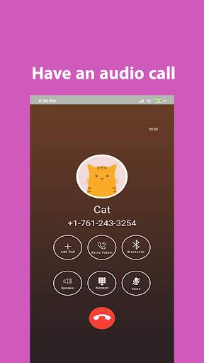 Vedio call and Chat from Cat Simulation screenshot 3