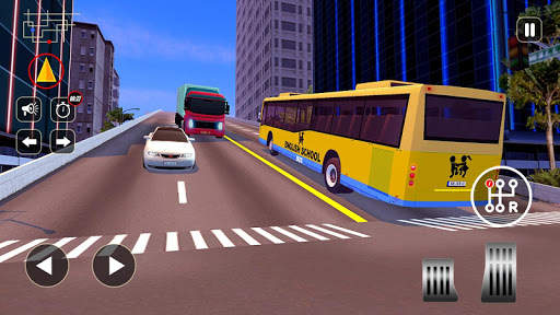 High School Bus Driving Game Bus Simulator 2020 screenshot 6