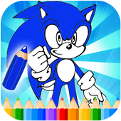 Sonic Coloring Game icon