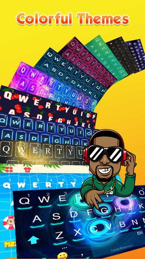 African Emoji Keyboard 2018 - Cute Emoticon 3 تصوير الشاشة