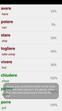 Italian Verb Blitz screenshot 8