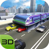 China Elevated Bus Simulator icon
