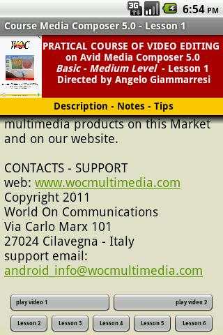 Course Media Composer 5 app 1 screenshot 2