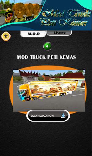 Mod Truck Petikemas Bussid screenshot 3
