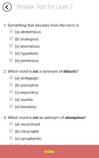 Verbal Advantage - Level 7 screenshot 5